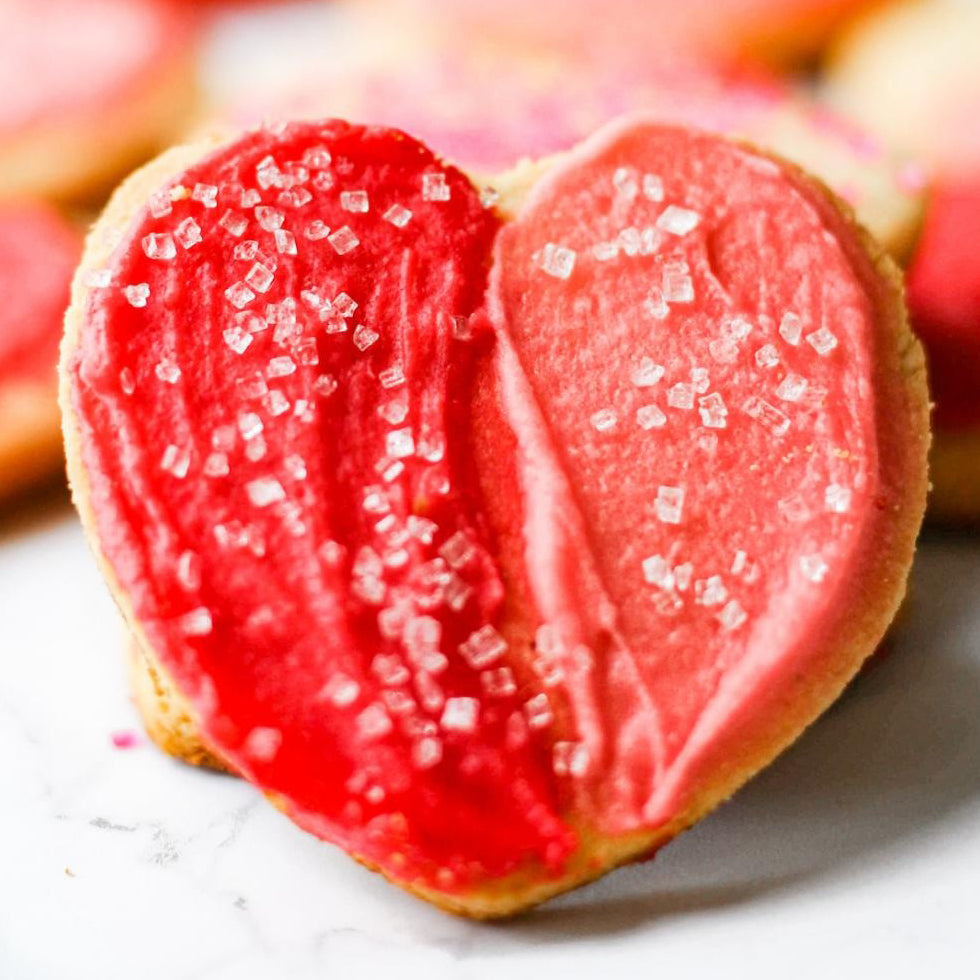 Keto Heart-Shaped Cookies Perfect For Valentine’s Day