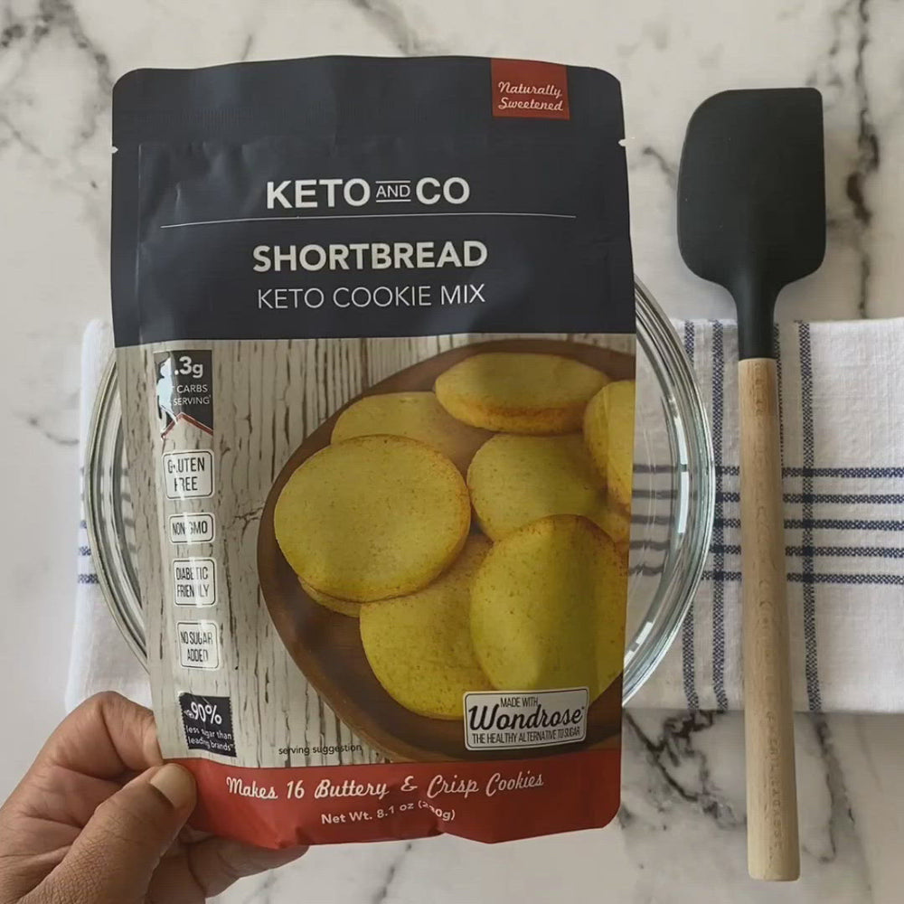 
            
                Load and play video in Gallery viewer, Keto Shortbread Cookie Mix
            
        