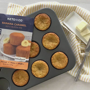 
            
                Load and play video in Gallery viewer, Keto Banana Caramel Muffin Mix
            
        
