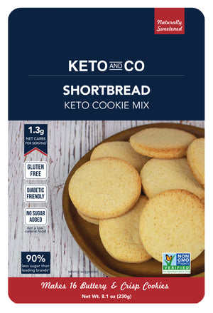
            
                Load image into Gallery viewer, Keto Shortbread Cookie Mix
            
        